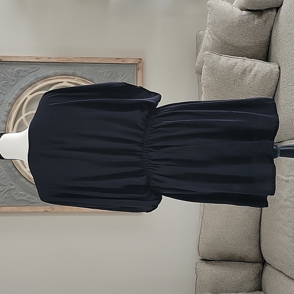 Lands End Black Tie Waist Women Size Xsmall Small Swimsuit Cover Up - Picture 3 of 11